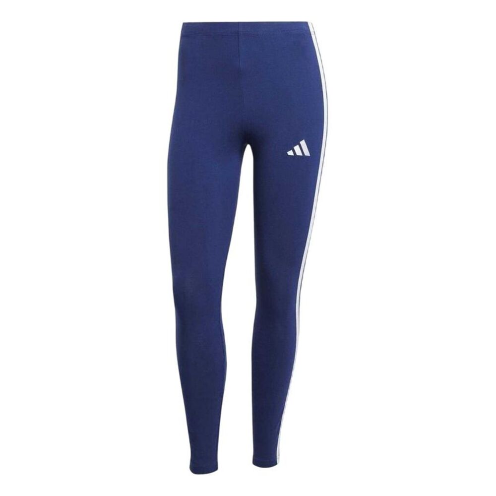 Adidas Womens/Ladies 3 Stripes Workout Leggings / Legend Ink